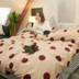 ins nordic Polka Dot kẻ sọc quilt một gia đình bốn 1.51.8 ký túc xá 1,2m khăn trải giường bốn bộ ba - Bộ đồ giường bốn mảnh bộ chăn ga gối đệm giảm giá Bộ đồ giường bốn mảnh