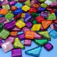 Кристалл+глиттер 500г, около 320 капсул