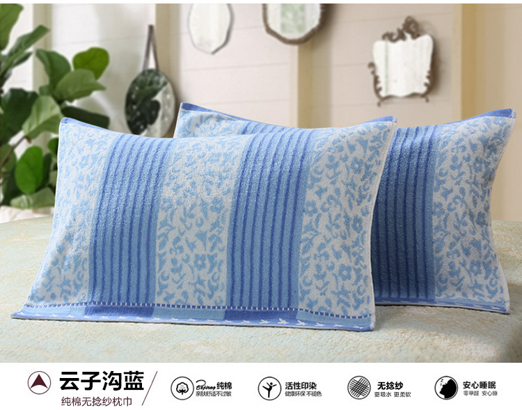 Sibo Charm Home Đặc biệt Tăng gối cotton dày cho người lớn Cotton mềm mại thoải mái Không phai màu vỏ ga gối