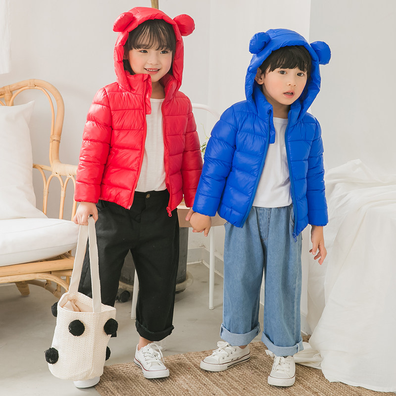 男宝宝棉衣外套男童冬季加厚儿童棉服女童冬装小童棉袄女宝宝可爱