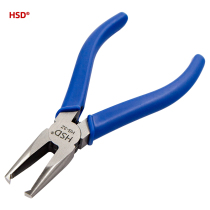 ABS injection molding pliers plastic nozzle top cutting pliers flat nose scissors zipper pliers 90 degree scissors jaw width 3-10MM