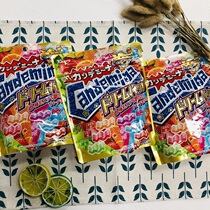 Japanese imported snacks Ganle nectar soda cola Orange Orange green strawberry 6 kinds of comprehensive fruit fudge