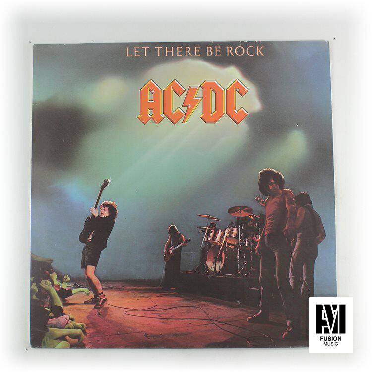 AC/DC-Let There Be Rock Виниловая пластинка в стиле хард-рок, Испания, 1982 Изображение 1