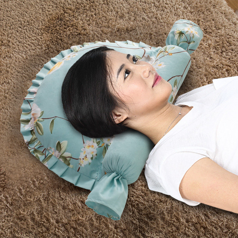 Handling stock Buckwheat Shell Cervical Spine Pillow Cervical special pillow One pillows Multi-purpose Spinal Repair Neck Pillow