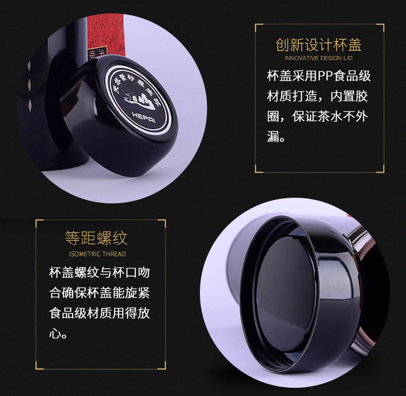Cốc cát tím nam cốc tùy chỉnh logo quà tặng cốc bán buôn quảng cáo quà tặng trà cốc chữ hộp quà tặng - Tách bình nước tập gym