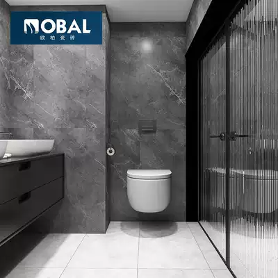 Whole body cement brick 600x1200 modern living room gray floor tiles Light luxury retro industrial wall kitchen and bathroom tiles