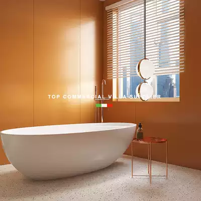 Italy imported high-end large board tile 800x2600 Net red macaron modern minimalist TV background wall tiles