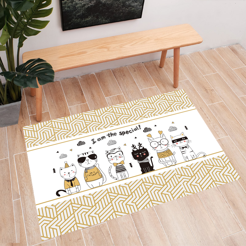 Bathroom Toilet tile anti-slip-waterproof stickers Kitchen floor tile floor decoration wear resistant to sticky wall