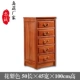 [花梨色50×45×100cm高 五抽]