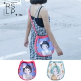 Оригинальная брендовая маленькая сумка на одно плечо, свежий милый шоппер, популярно в интернете