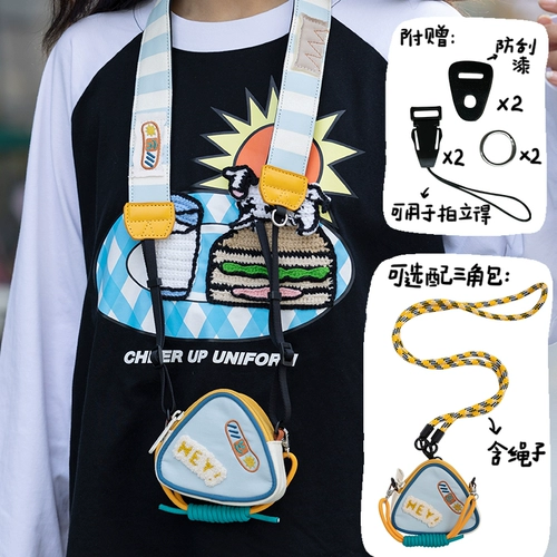 若素良品 Polaroid, милая камера, подтяжки, бретели, аксессуары, батарея