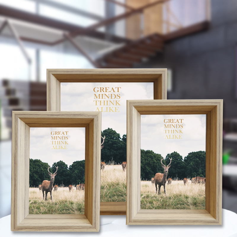 Thickened modern simple European photo frame table 5 6 7 8 10 12 16 inch 8K4 open A3A4 picture frame hanging wall