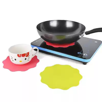 Household induction cooker non-slip high temperature resistant special pad protective pad desktop heat insulation pad anti-scalding pad coaster placematting bowl pad