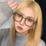 Корейское черное зеркальное зеркальное рамка Женская приливная сеть красного цвета Ins Close Vision может быть оснащена модным просторным артефактом Большое лицо тонкое