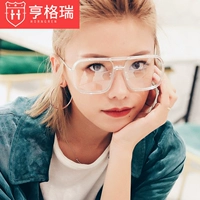 Прозрачные антирадиационные квадратные очки, в корейском стиле, популярно в интернете