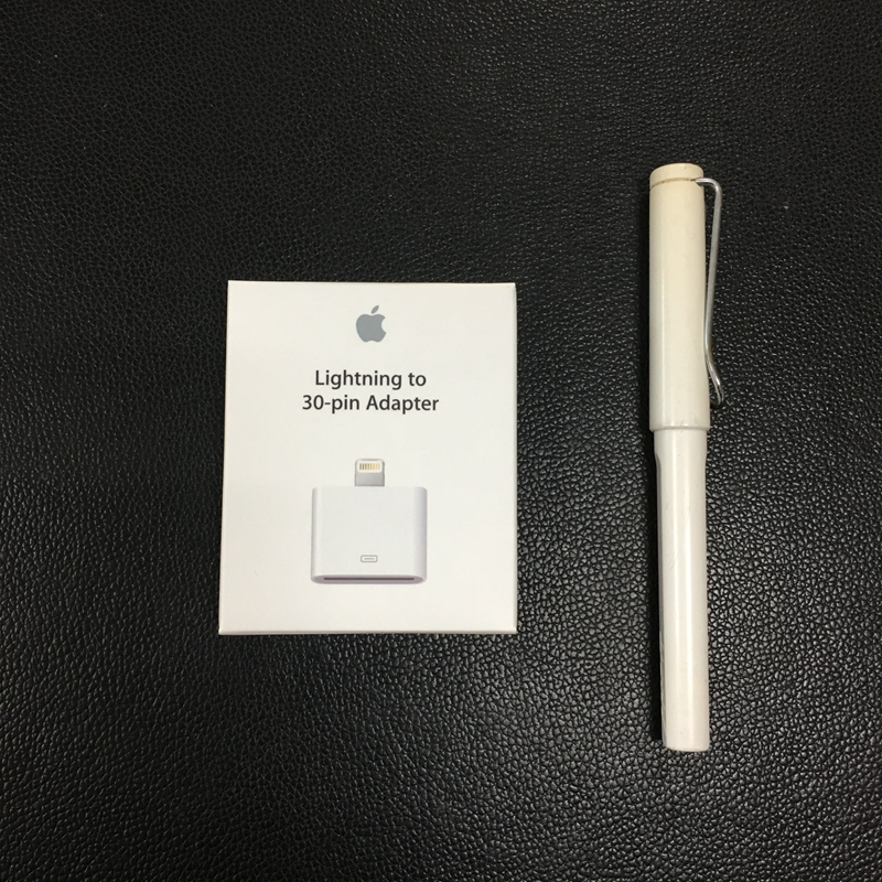 Apple Apple 30 pin turns 8-pin Lightning lightning adapter conversion wire converter MD823 824