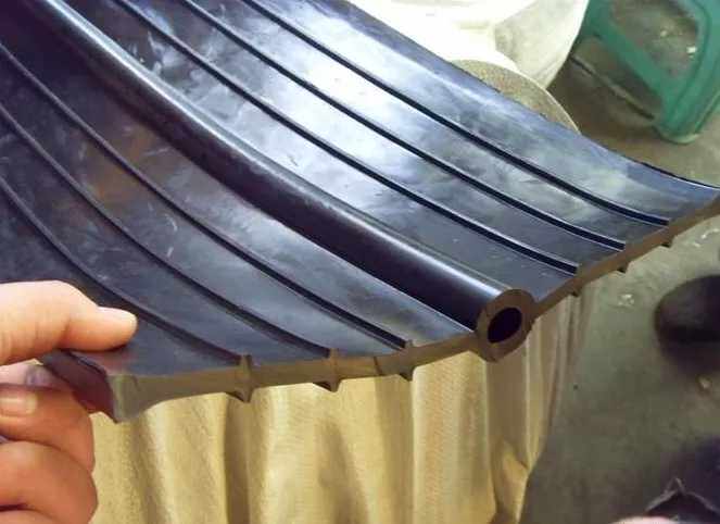 Middle-buried rubber water stop 300400 * 6 * 8 * 10 Rubber abutment 651652 Type rubber water stop-Taobao