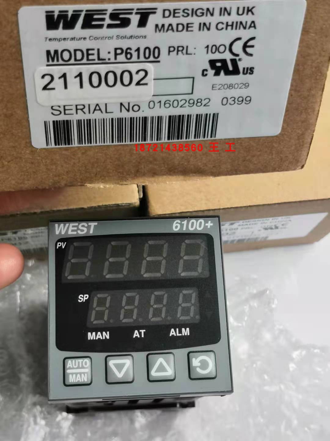 WEST Temperature Controller P4100-1111002 P6100-2110002 brand new-Taobao