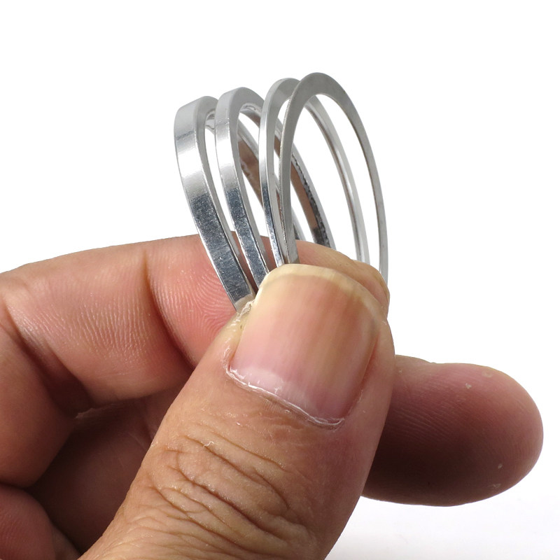 Climbing bike road bike front fork 28 6 head bowls set 0 3 1 2 3mm gasket slit micro-adjustment thin spacer