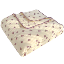 Couverture de gaze pour bébé serviette en pur coton couette dété fraîche pour enfants petite couverture de sieste de bureau couette de climatisation fine