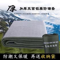 Moisture-Proof Mat Picnic Mat Bifacial Aluminum Film Thickened Moisture-Proof Outdoor Portable Tent Ground Mat Field Camping Waterproof Mat