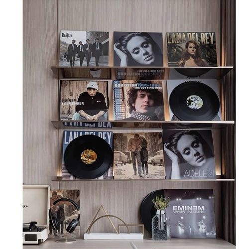 Современная простая модель музыкальной темы для комнаты, мягкие украшения, украшения в стиле ретро, ​​имитация виниловой пластинки, реквизит, украшение