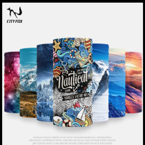 Magic headscarf Summer thin section 100 Walled Neck Outdoor Fishing Sunscreen Face Scarf male neck Riding Headscarf Woman