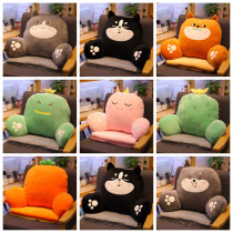 Nordic pillow ins light luxury wind office seat pillow waist cushion cushion waist pillow chair waist sofa