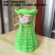 Mô phỏng giỏ hoa nhựa chậu hoa chậu hoa trắng dệt bình hoa tre trang trí hoa khô bằng sắt rèn hoa - Vase / Bồn hoa & Kệ bình hoa tay phật