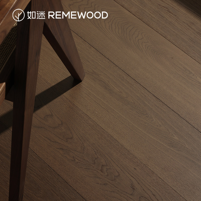 REMEWOOD Europe imported oak dark birch environmental protection substrate solid wood composite floor heating floor long board household