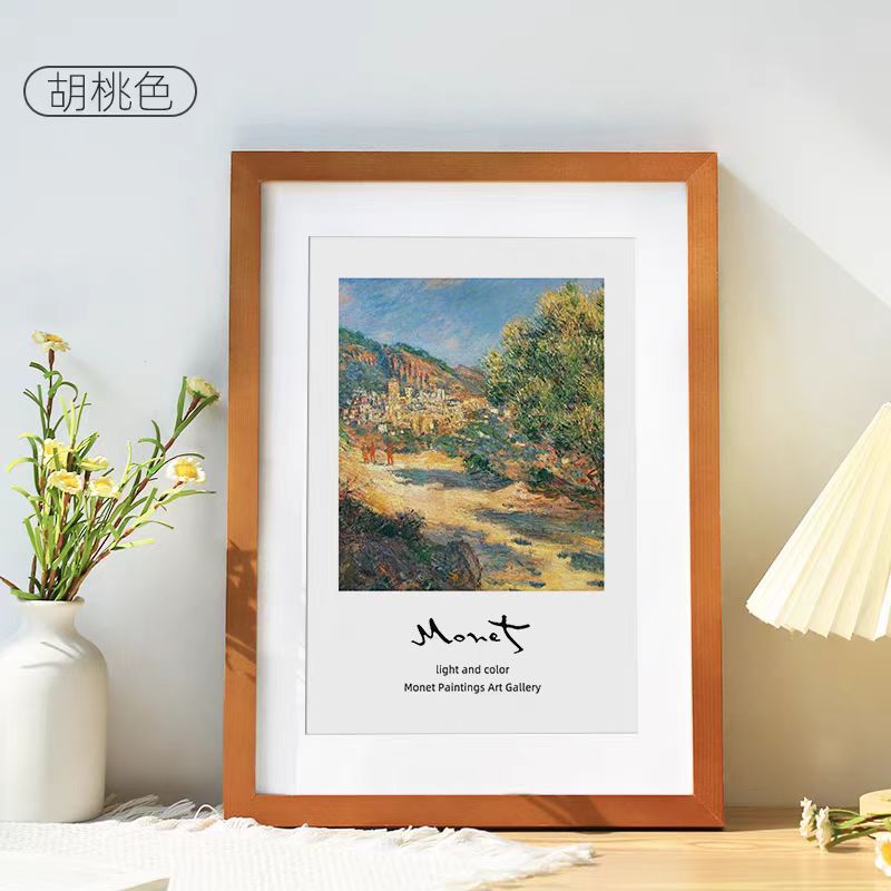 Paper Home Goods Frame National Trend Puzzle 1000 Pieces Framed Wooden Frame Wooden Photo Frame Puzzle Frame Glass 700X500Mm