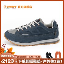 New CRISPI outdoor leisure Italian waterproof hiking hiking shoes mens autumn and winter models