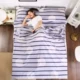 Khách sạn du lịch ngoài trời qua túi ngủ bẩn cotton ánh sáng khách sạn di động trong nhà đơn đôi người lớn du lịch chống bẩn tấm túi ngủ cho be 10 tuổi