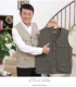 Trung niên xuân và mùa thu ngoài trời nhiều túi cotton áo vest thoáng khí vai mùa hè người đàn ông gầy chụp ảnh comple tuổi 50