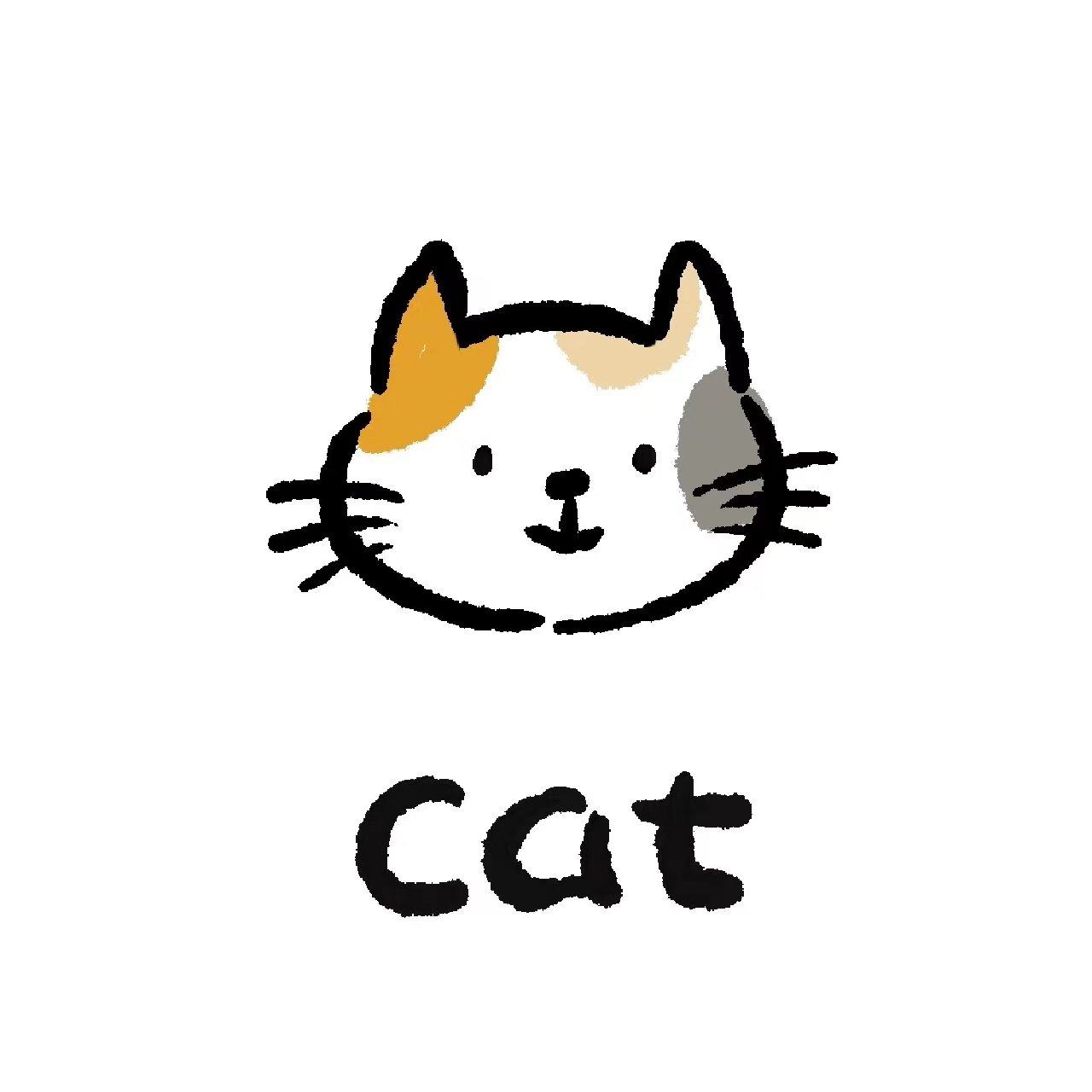 三花猫爱喝水