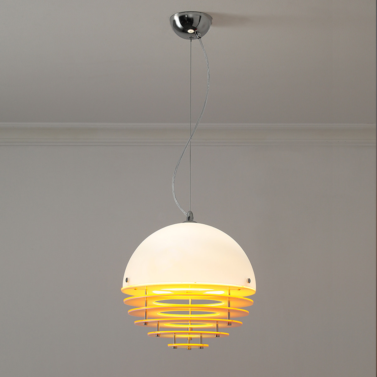 Sunset Vintage Cream-Style Restaurant Chandelier Bauhaus Bar Balcony Lamp Memphis Designer Atmosphere Lamp