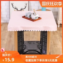 Fire table cover electric stove cover rubber square electric heating table cover dustproof and waterproof mahjong machine table cloth cover