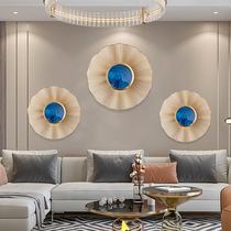 Metal Creative Living Room Background Wall-Like Plate Room Decoration Handicraft Modern Genguan Wall-mounted Wall Decoration Creative Pendulum