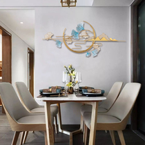 Nordic Light Extravagant Iron Art Wall-mounted Living-room Sofa Background Wall Home Wall Accessories Modern Minima Leaves Wall Wall Decoration