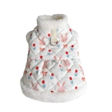 Демисезонный флисовый кролик, жилет, куртка, домашний питомец, осенний сезон, кот