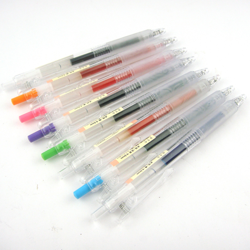 Narita 105 Press Pen Color Water-based Pen Gel Ink Narita Pen Student Exam Pen 0 5mm Sexual Pen