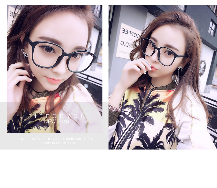 Phiên bản Hàn Quốc tr90 siêu nhẹ kính retro lớn khung cận thị kính khung lớn kính nữ thủy triều trong suốt mặt kính nam kính chrome hearts
