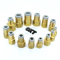 CKT internal thread straight through joint KQ2F04-01S KQ2F8-02S quality PCF6-02 10-02S
