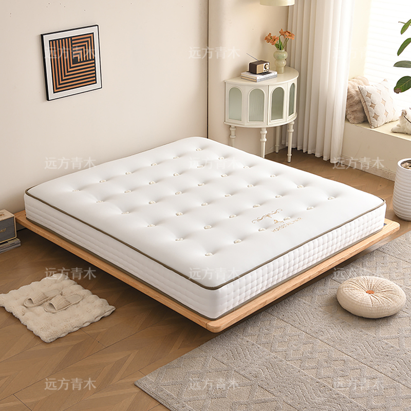 Selected High-Precision Skin-Friendly Silk Wool Mattress with Spine Protection, 0 Glue, Pure Handmade Woven Wool Simmons Mattress