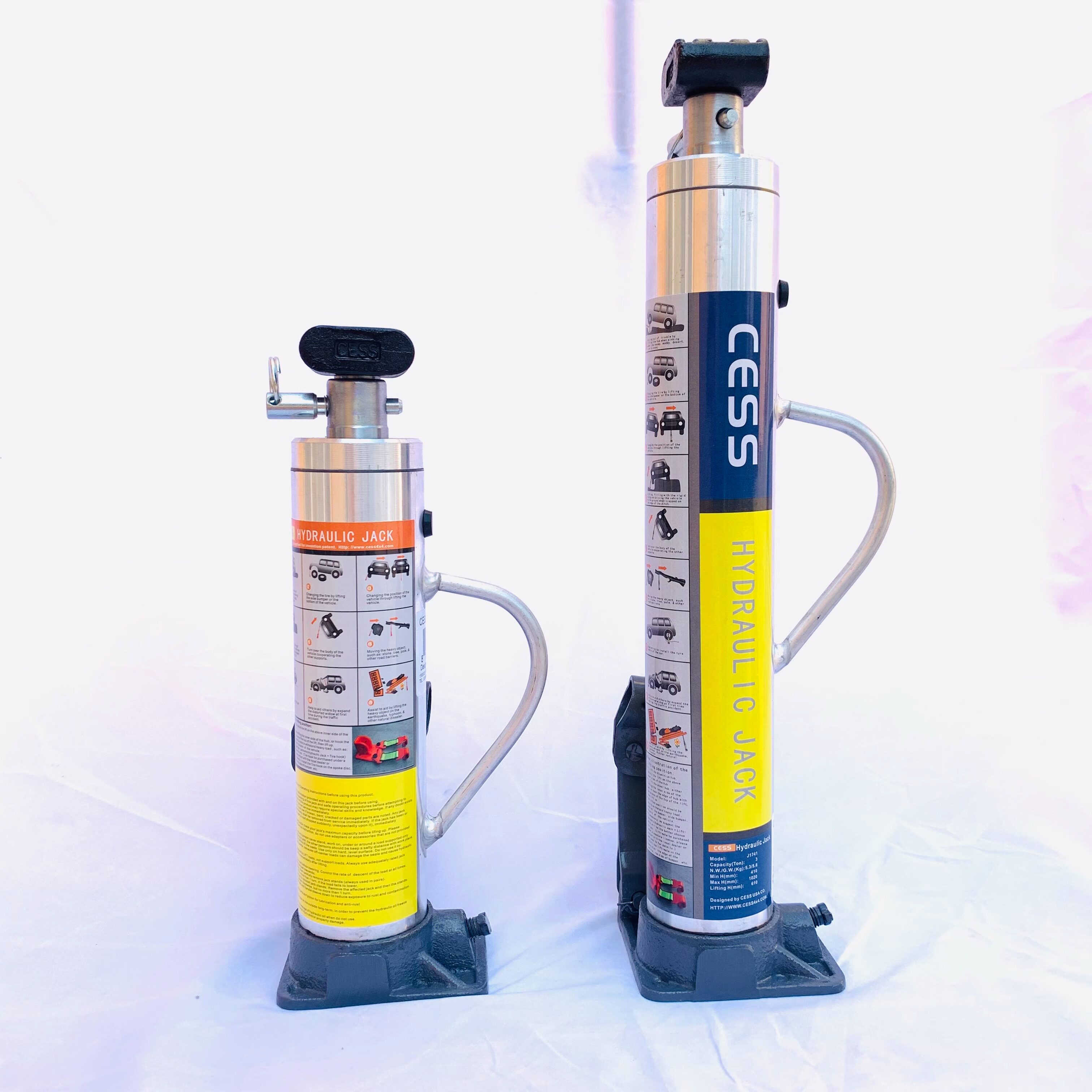 Lotus Vertical Hydraulic 0kg Tire Lifters for Vehicles, Monkey Bars for Off-Road Vehicles, Desert Rescue and Extraction