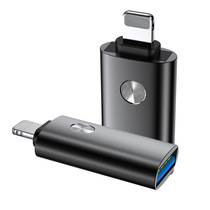 Applicable Apple mobile phone transfer USB3 0 Data transmission U disc dual mobile phone charging OTG adapter
