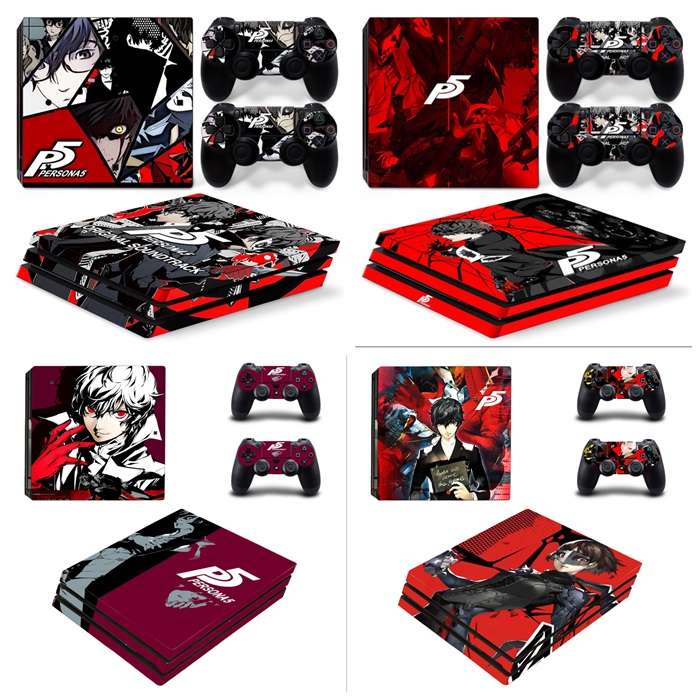 PS4PRO Sticker PS4 Foil Ps4slim Sticker Handle Sticker Persona P5 Protective Film