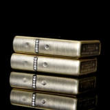 zippo Оригинальная мужская латунная ветрозащитная зажигалка на керосине