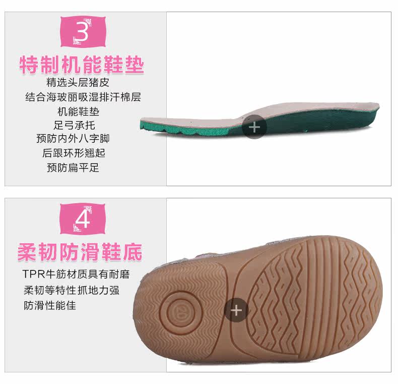 Chaussures enfants en cuir suture de voiture pour printemps - Ref 1039466 Image 30