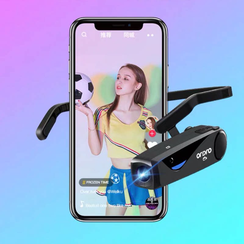 Ordro EP5 Head-mounted HD action camera vlog image stabilization camera Outdoor riding recorder